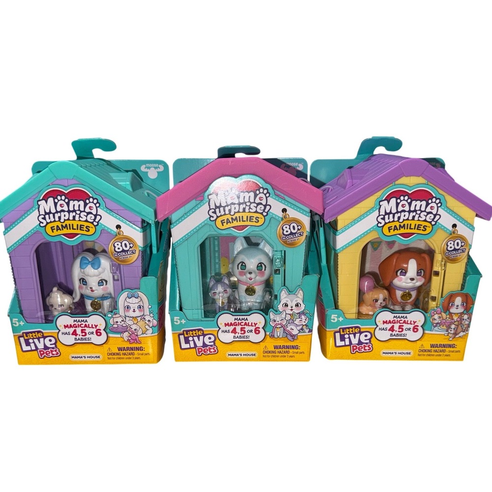 Little Live Pets Mama Surprise Set of 3